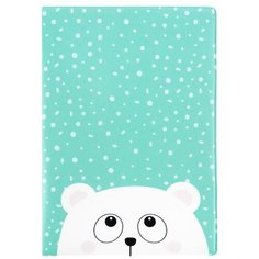 Обложка для паспорта "Белый мишка" Kawaii Factory