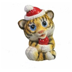 Фигурка декоративная застенчивый тигрёнок с сердечком (рыжий) Remeco (157233) РЕМЕКО