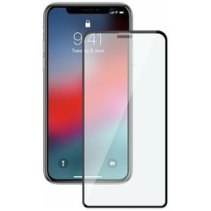 Защитное стекло Deppa 3D для Apple iPhone XS Max/11 Pro Max, 0.3 мм, черная рамка