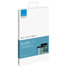 Защитное стекло Deppa GLASS 62037/62038 для Apple iPhone 7 Plus/8 Plus черный