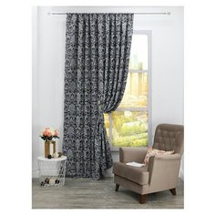 Штора Amore Mio RR H235-16 Жаккард базовый 1,45*2,7 1 шт. Серый