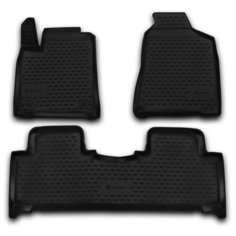 Коврики в салон SSANG YONG Actyon 2013->, 3 шт. (полиуретан) Element