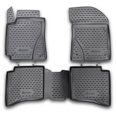 Коврики в салон GEELY MK Cross, 2012-> 4 шт. (полиуретан) Element