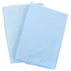 Простыня на резинке Forest kids Soft 2 шт., 80 х 160 см, голубой
