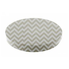 Forest kids Простынь на резинке для овального матраса Zig-Zag 125х75 см бежевый