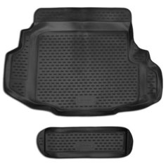 Коврик в багажник JAGUAR XF, 5.0 V8, 2009-> сед. 2шт. (полиуретан) Element