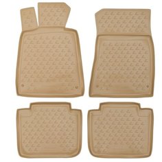 Element Коврики в салон LEXUS GS300 2008->, 4 шт. (полиуретан, бежевые)