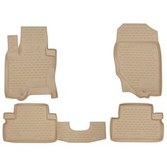 Element Коврики в салон INFINITI FX 50 2009-2012, 4 шт. (полиуретан, бежевые)