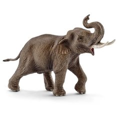 Фигурка Schleich Азиатский слон самец 14754, 12.2 см