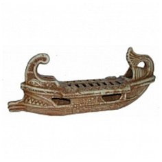 Декорация для аквариума. Галера 155/200мм. Керамика.