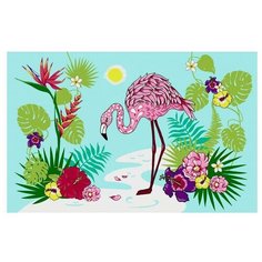 Салфетка "фламинго", 35Х25СМ 11ШТУК МультиДом