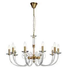 Подвесная люстра хрустальная Glass 1050/03/10P (Stilfort)