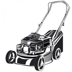 Газонокосилка бензиновая ГБ-410 ЗУБР 410 мм 3.5 л.с