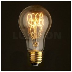 Ретро лампочка накаливания Эдисона груша E27 60W 2400-2800K 7560-T (Loft It)