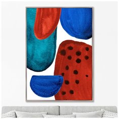 Репродукция картины на холсте Forms and colors, composition No29 Размер картины: 75х105см