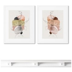 Набор из 2-х репродукций картин в раме The Natures heart, Composition Размер картины: 42х52см