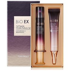 TONY MOLY Bio Ex Cell Peptide Wrinkle Perfector Сыворотка для заполнения морщин, 15 мл, 30 мл.