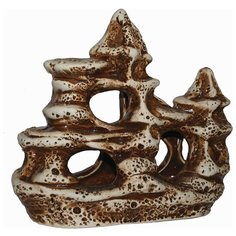 Декорация для аквариума. Скала средняя 175/150мм.Керамика.