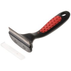 Hello Pet Расческа-триммер большая с изгибом (76 зубьев) DeLIGHT 62276L