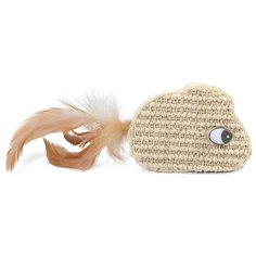 Triol Игрушка для кошек, из сизаля Мышка (10х8см), Triol 22171039