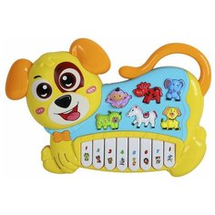 Smart Baby пианино Собака 1702379-R1 желтый