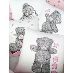 Комплект бортиков в детскую кроватку "Мишки", 12 шт Alisse Dreams