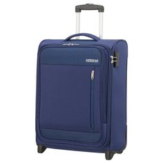 Чемодан American Tourister Heat Wave Upright XS 42 л, синий