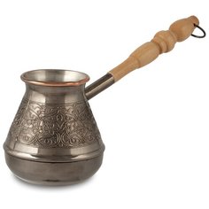 Арт. ОРП-400 Кофеварка мед."Орнамент" 0,4л в подарочной упаковке Tim A