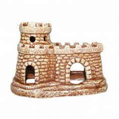 Декорация для аквариума. Бастион маленький 115/175мм. Керамика.