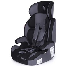 Автокресло группа 1/2/3 (9-36 кг) Babycare Legion, grey/black