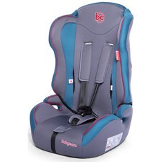 Автокресло группа 1/2/3 (9-36 кг) Babycare Upiter, голубой/серый