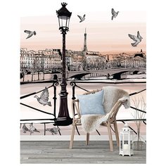 U01002 Фотообои Флизелиновые с виниловым покрытием "Города", 200 x 270 см Barton Wallpapers