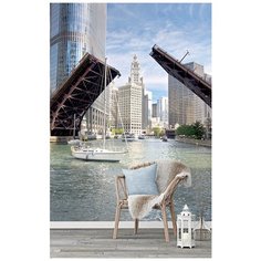 U13902 Фотообои Флизелиновые с виниловым покрытием "Города" 200 x 270 см Barton Wallpapers