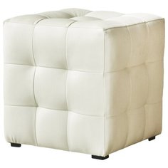 Пуф Лотос Светло-Бежевый ЭкоКожа Dream Bag