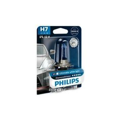 PHILIPS 12972DVB1 Лампа галогеновая головного света H7 PX26d 5000K Diamond Vision 12V 55W Блистер 1 шт