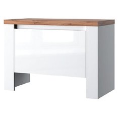 Тумбы для обуви Anrex Тумба для обуви 1D, TAURUS, цвет белый\дуб вотан