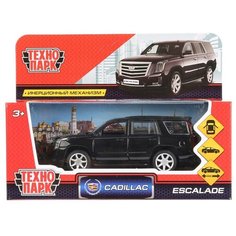 Машинка металлическая ТМ ТехноПарк "CADILLAC ESCALADE" 12 см. инерционная