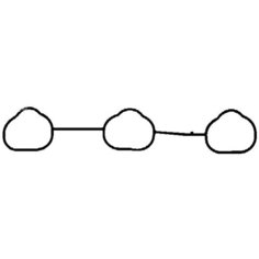 ELRING 198050 Прокладка впускного коллектора