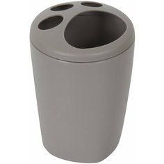 Стакан для зубных щеток Aqua цвет серый Berossi