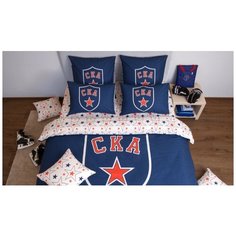 Постельное белье 2 спальное бязь-люкс СКА ХК Хлопковый край