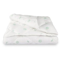 Одеяло BalakHome DREAM COLLECTION ALOE VERA Евро, 200x220, Всесезонное, с наполнителем Объемное полиэфирное волокно