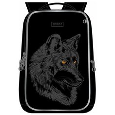 363-32 Rb-153-4 Рюкзак для мальчика Grizzly Черный