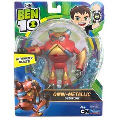 Ben 10 Фигурка Водохлёст Металлик, 12,5 см, 76177 Playmates Toys