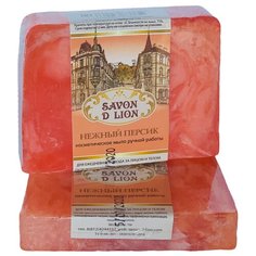Мыло ручной работы Savon D Lion "Нежный персик" 100 гр.