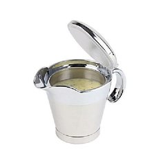 Соусник с крышкой; сталь; 400мл, Aps, APS