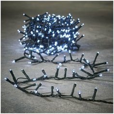 Luca lighting Гирлянда светодиодная Snake light 1000 белых ламп, контролер, зеленый PVC провод 20+3м