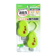 Shoshu-Riki дезодорант-ароматизатор для мусорных корзин с ароматом цитрусов и мяты 2 г
