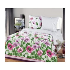 КПБ бязь евро Миланика простыня на резинке 180*200 (Пробуждение) QR Milanika