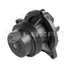 LUZAR LWP07411 Насос водяной для а/м КАМАЗ, НефАЗ 740.11 шкив 115мм в форме чашки LWP 07411