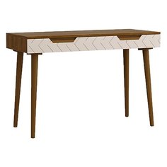 Письменный стол R-Home Сканди, ШхГ: 110х50 см, цвет: бежевый